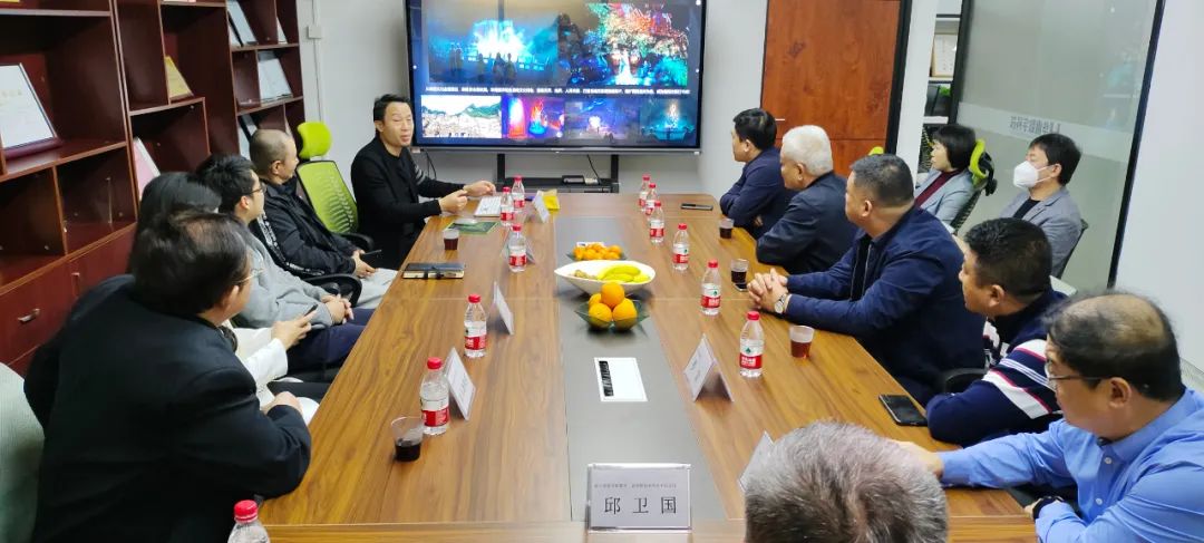 河北省深州市領(lǐng)導一行蒞臨華南數(shù)字考察指導